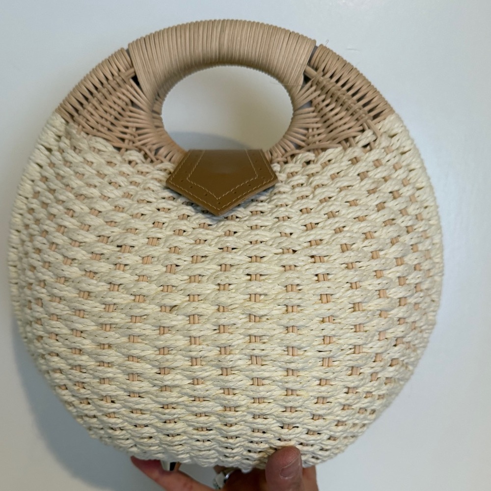 Wicker Wonderland Weaved Purse